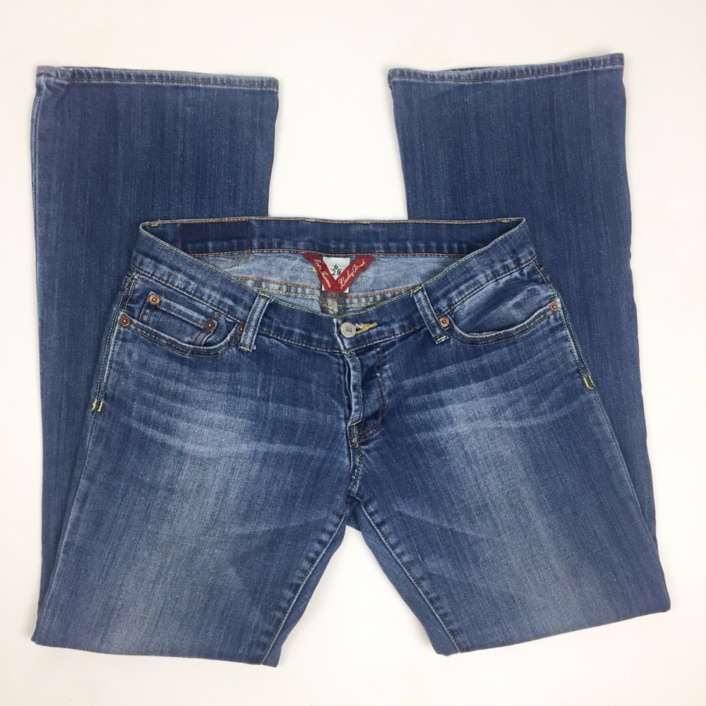 Lucky Brand Low rise Flared Blue Jeans